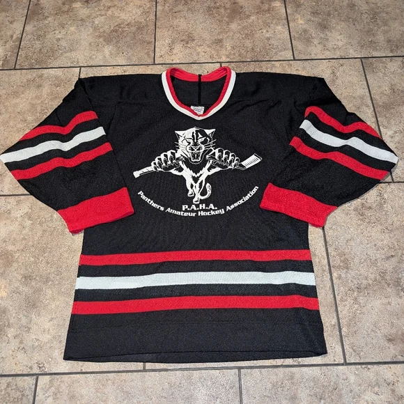 Panthers Amateur Hockey Association Vintage Jerseys (2) Adult Small - Picture 2 of 12